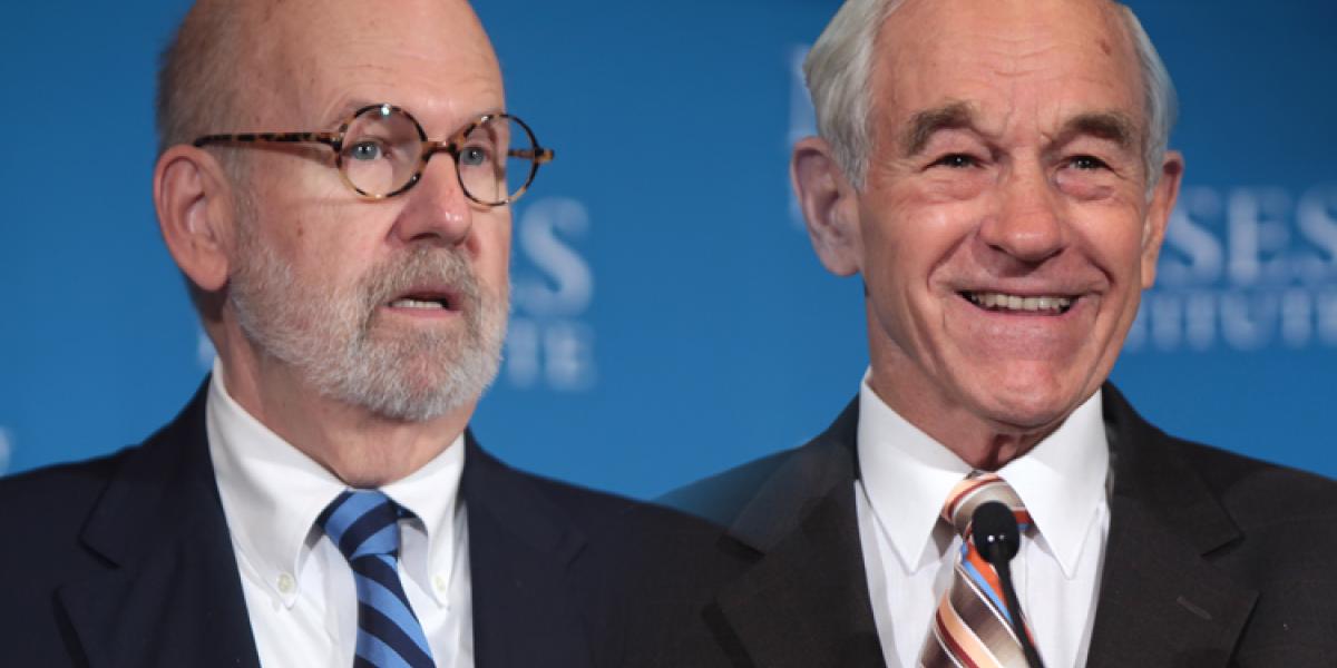 Lew Rockwell speaking at Ron Paul Institute's "Breaking Washington's